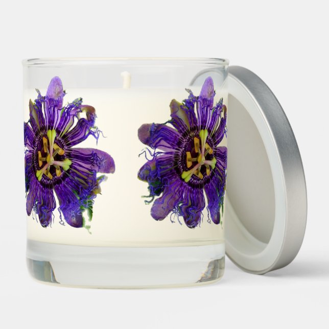 "Purple Passion" Scented Jar Candle (Lid)