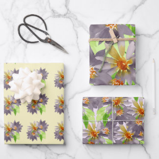 Purple Passion Wrapping Paper Sheets