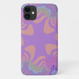 Purple Pastel Cross iPhone 11 Case