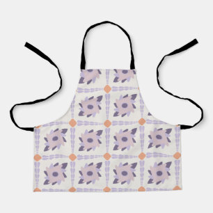 Purple pastel Decorative colorful tile Apron