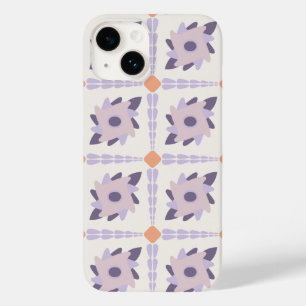Purple pastel Decorative colorful tile  Case-Mate iPhone 14 Case