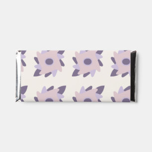 Purple pastel Decorative colorful tile Hershey Bar Favors