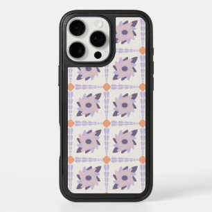 Purple pastel Decorative colorful tile iPhone 16 Pro Max Case
