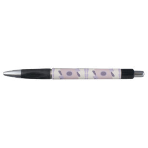 Purple pastel Decorative colorful tile Pen