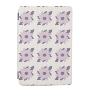Purple Pastel Decorative Tile Pattern iPad Mini Cover