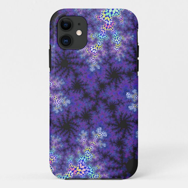 Purple Pastel Speckle Case-Mate iPhone Case (Back)