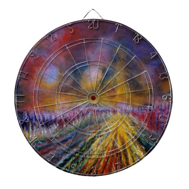 Purple Path Dart Board (Front)