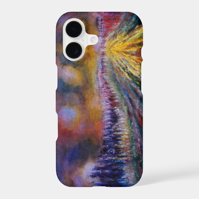 Purple Path Iphone Case (Back)