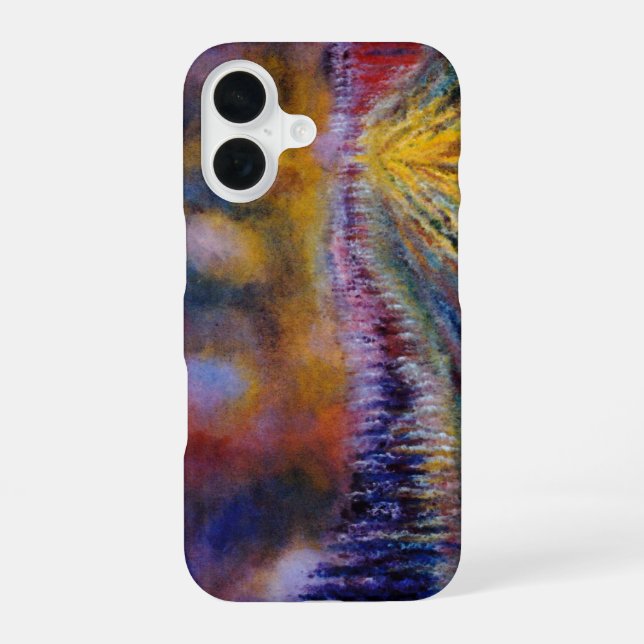 Purple Path Iphone Case (Back)