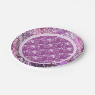 Purple Patina: Butterflies Paper Plates