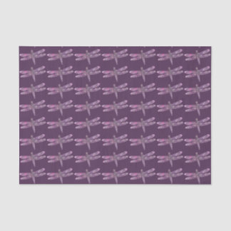 Purple Patina: Dragonfly Tissue Paper