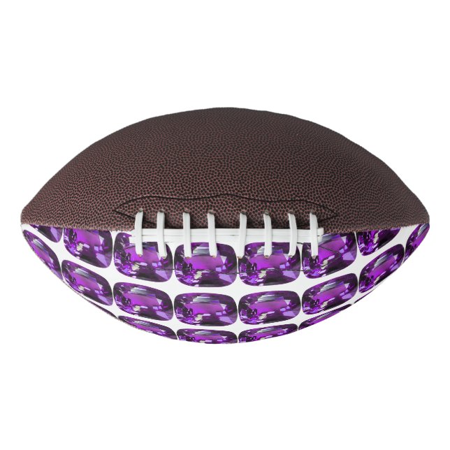 Purple Pattern Football (Front)