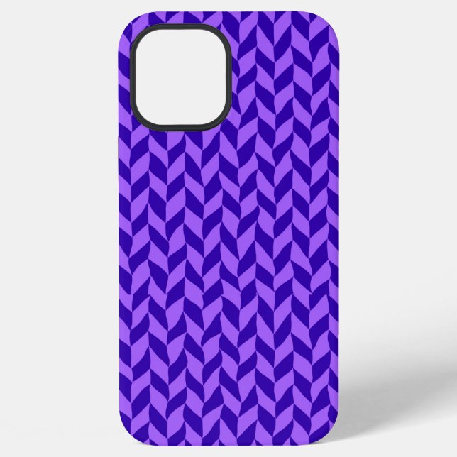 purple pattern iphone case (Back)