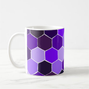 Purple pattern mug