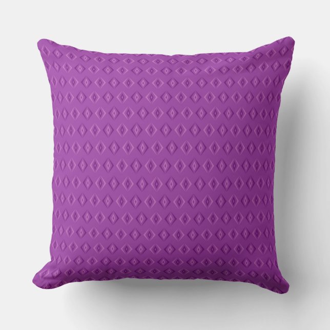 Purple Pattern Pillow (Front)