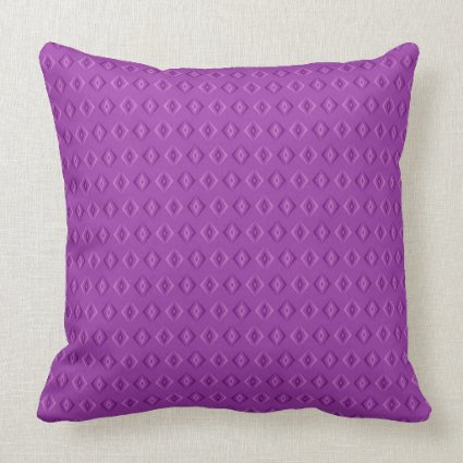 Purple Pattern Pillow