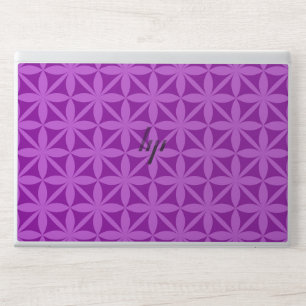 Purple pattern wallpaper seamless HP laptop skin