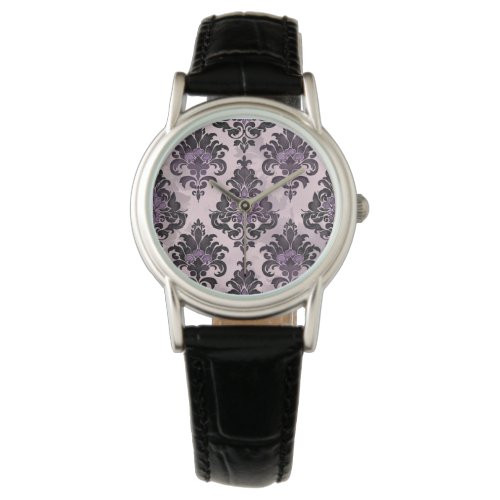 Purple Pattern Watch