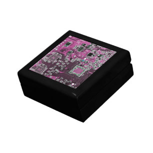 Purple PCB Circuit Board Design for IT Pros Gift Box