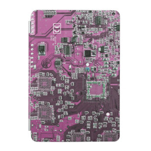 Purple PCB Circuit Board Design for IT Pros iPad Mini Cover