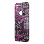 Purple PCB Circuit Board Design for IT Pros Uncommon Google Pixel Case (Back/Left)