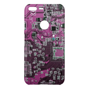 Purple PCB Circuit Board Design for IT Pros Uncommon Google Pixel XL Case