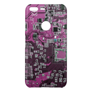 Purple PCB Circuit Board Design for IT Pros Uncommon Google Pixel XL Case
