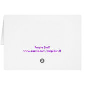 Purple Peace Cards (Back Horizontal)
