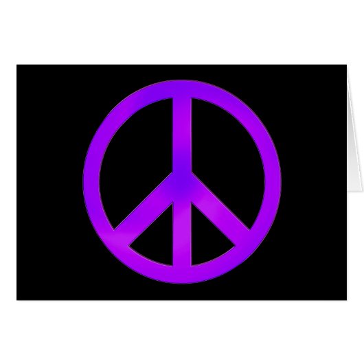 Purple Peace Cards (Front Horizontal)