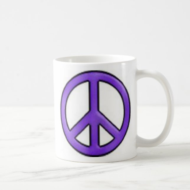 Purple Peace Mug (Right)