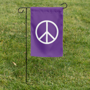 Purple Peace Sign