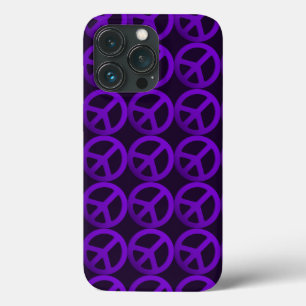 Purple Peace Sign Phone Case