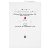 Purple Peacock by Heather S. (Back)