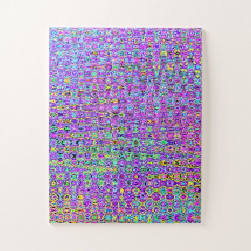 Purple Peacock Jigsaw Puzzle