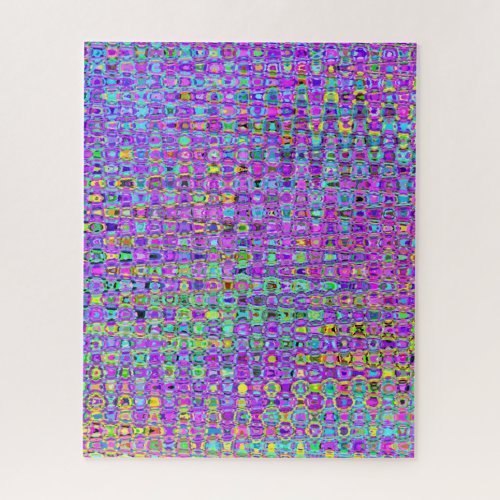 Purple Peacock Jigsaw Puzzle