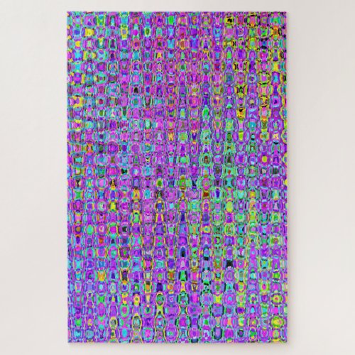 Purple Peacock Jigsaw Puzzle