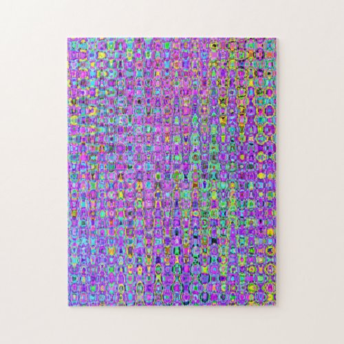 Purple Peacock Jigsaw Puzzle
