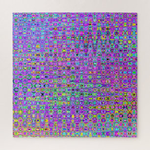 Purple Peacock Jigsaw Puzzle