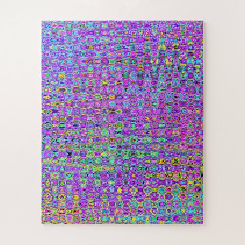 Purple Peacock Jigsaw Puzzle