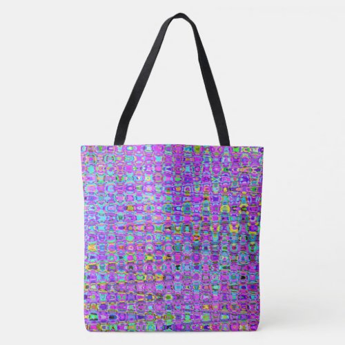 Purple Peacock Tote Bag