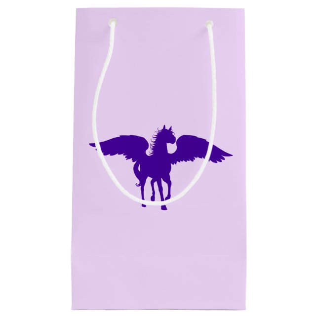 Purple Pegasus Gift Bag (Front)