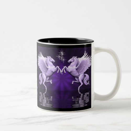 Purple Pegasus Reflections Coffee Mug