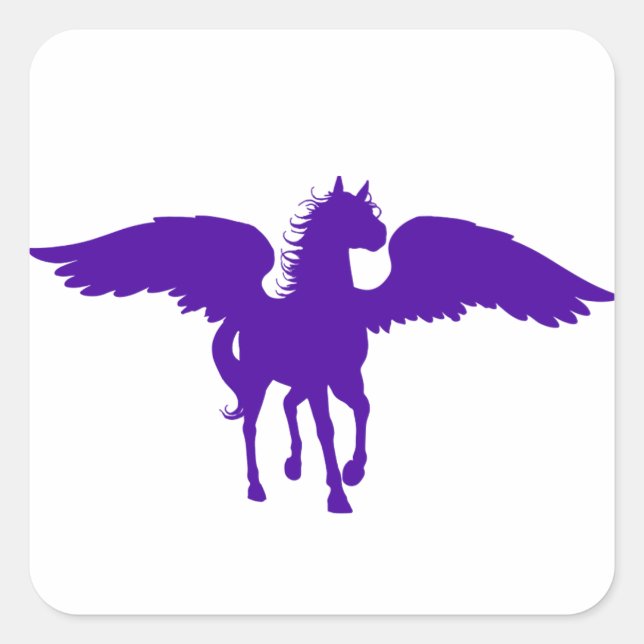Purple Pegasus Stickers (Front)