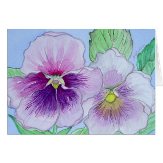 Purple Pensy Cards (Front Horizontal)