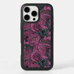 Purple peony flowers iPhone 16 pro max case