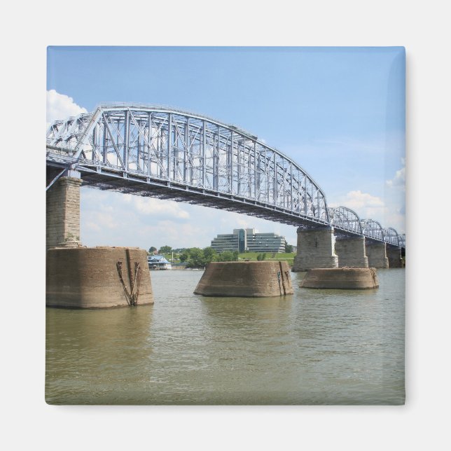 Purple People Bridge magnet (Front)