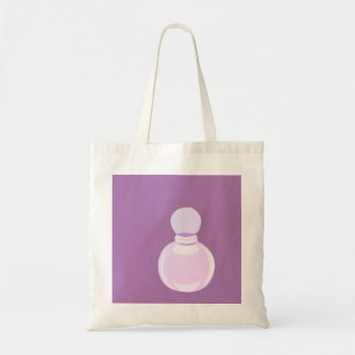 Purple Perfume Bottle