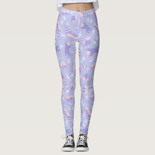 Galaxy Donuts on Purple Leggings by Spookish Delight