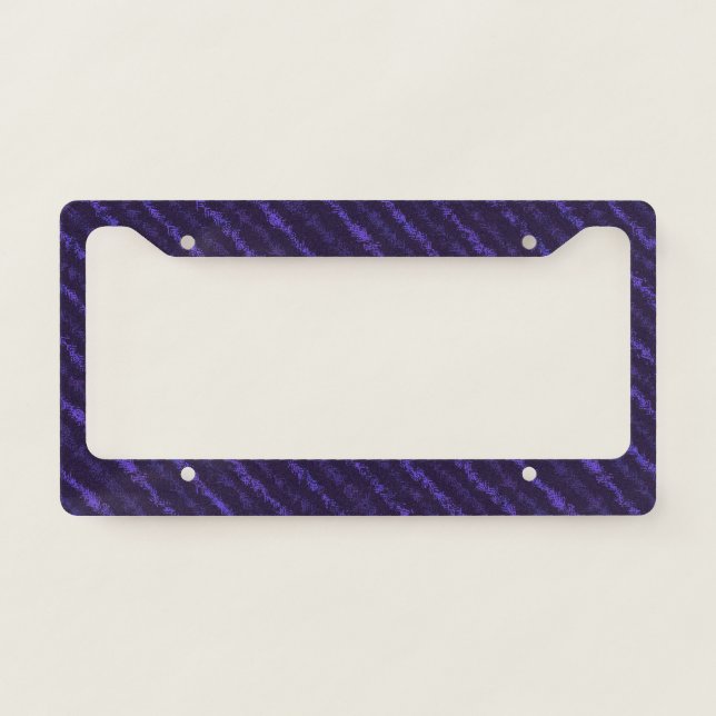 Purple Persuasion  License Plate Frame (Front)