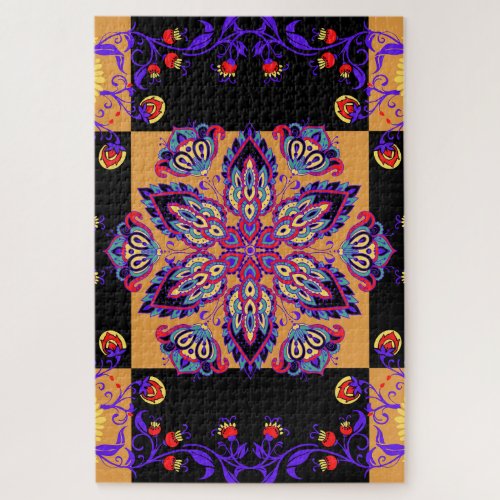 Purple Petal Essence – Nature‑Inspired Bloom Jigsaw Puzzle